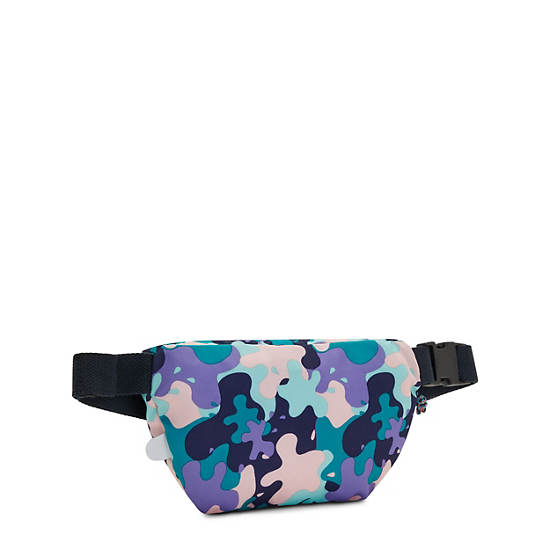 Kipling Fresh Lite Printed Midjeveske Grønn | NO 2210BE